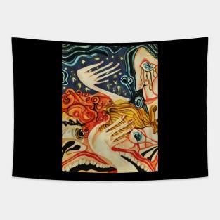 Star Scrambles Tapestry