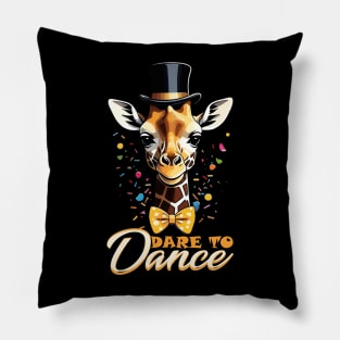 dare to dance Pillow