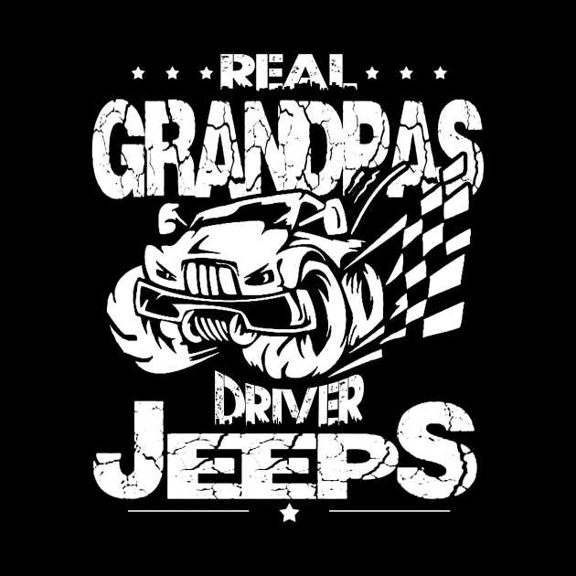 Real Grandpas Drive Jeeps Father's Day Gift Papa Jeep by Oska Like