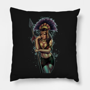 Aztec Princess Pillow