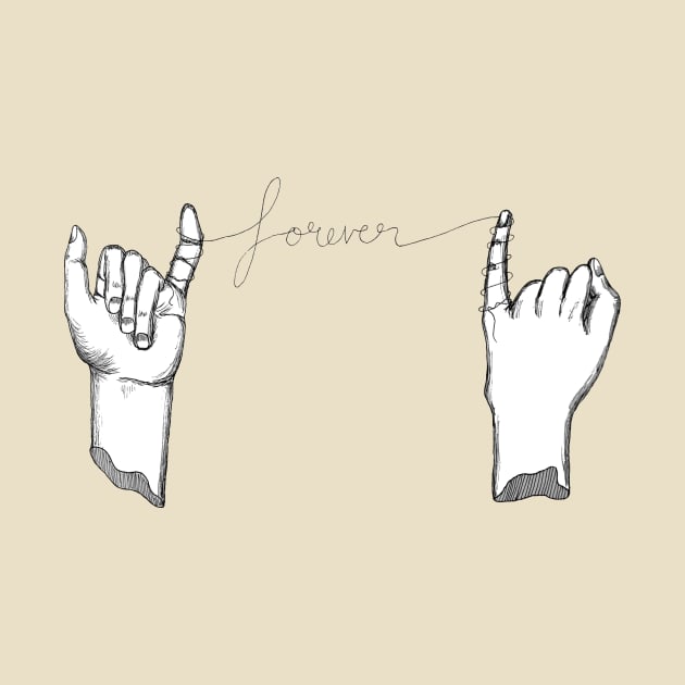 Forever Hands by Minervalus-Art