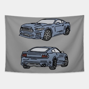 muscle car Tapestry