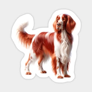 Irish Red and White Setter Magnet