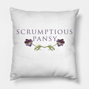 Scrumptious Pansy - Best Seller! Pillow