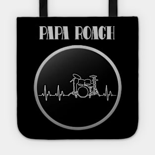 vintage papa roach band Tote