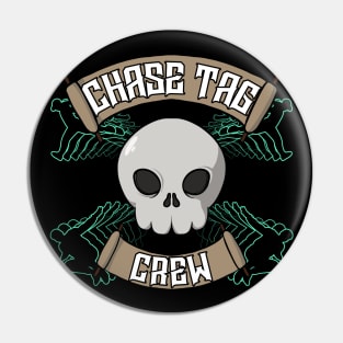 Chase Tag crew Jolly Roger pirate flag Pin