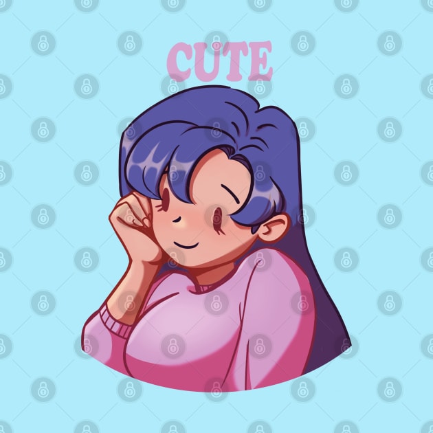 Cute girl design by Fazara