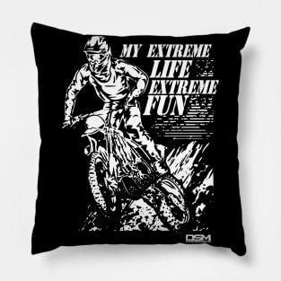 Motorcycle design Pillow