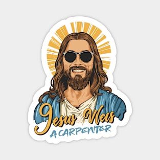 Funny Christ Christian Cross Lover Magnet