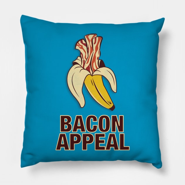 Bacon Appeal Pillow by Slapdash