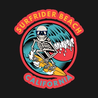 Surfrider Beach California surf T-Shirt