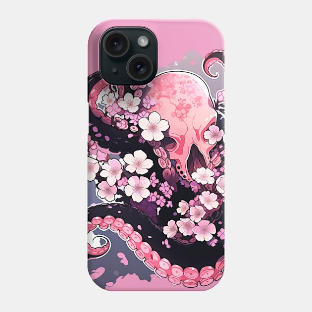 Pastel Goth Kawaii Tentacles Phone Case by DarkSideRunners