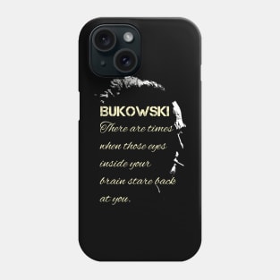 BUKOWSKI t-shirt Phone Case