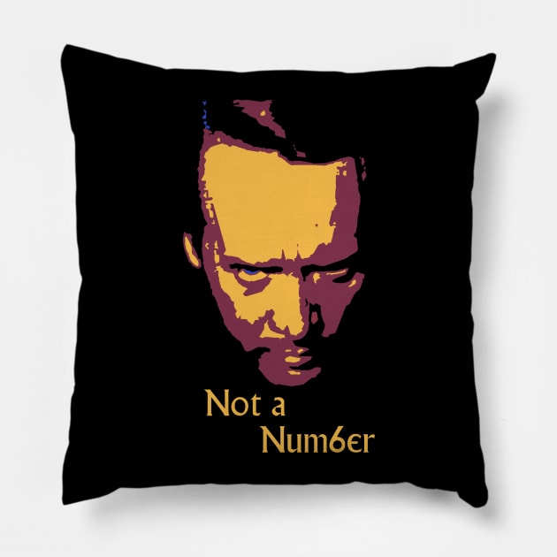 Not a Num6er Pillow by cunningmunki