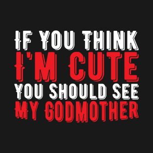 Funny Godmother, Vintage Gift Idea T-Shirt