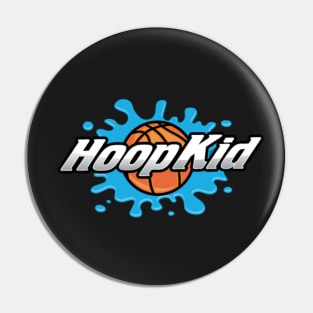 Hoop Kid Logo Pin