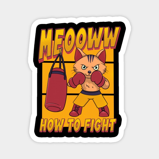 meooww cat #1 Magnet by lasthopeparty