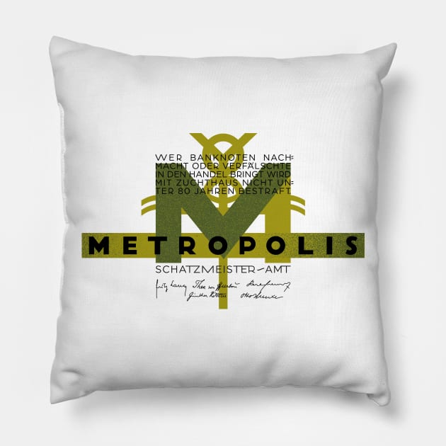 Metropolis Combo Mark Pillow by Ekliptik