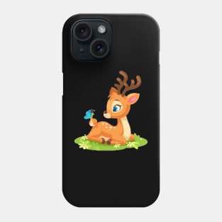 Deer illustration Phone Case