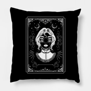 All Seeing Vintage Witch Pillow