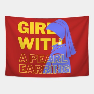 The Girl with a Pearl Earring Tapestry