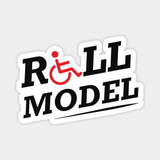 Wheelchair - Roll Model Magnet