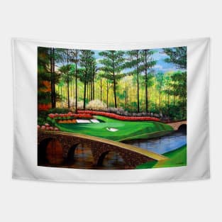 12th hole at Augusta National Tapestry
