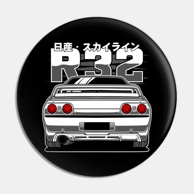 Skyline GTR R32 Pin by idrdesign