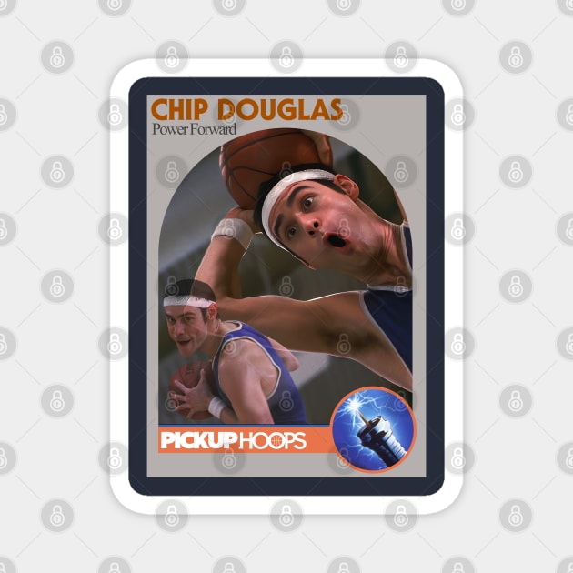 Chip Douglas 'Cable Guy' Basketball Card Magnet by darklordpug