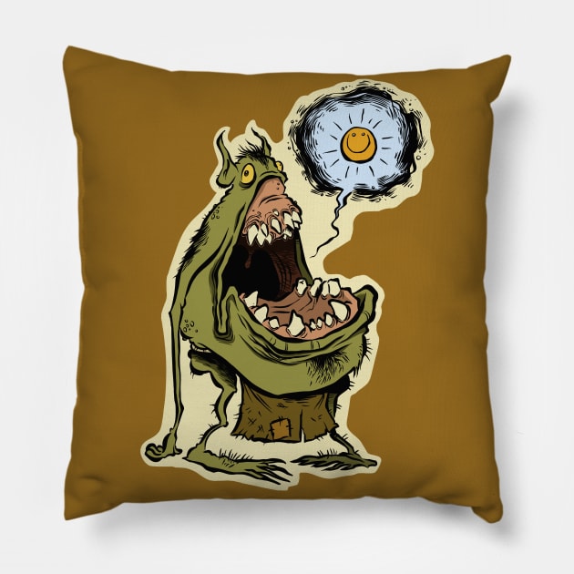 Goblin #5 Pillow by westinchurch