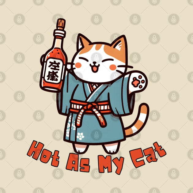 Hot sauce cat by Japanese Fever