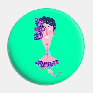 woman Pin