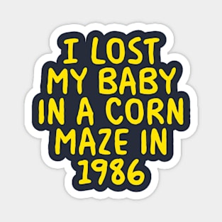 corn maze Magnet