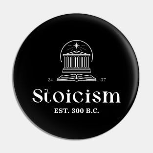 Stoicism Classic Pin