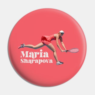 Maria Sharapova cartoon Pin