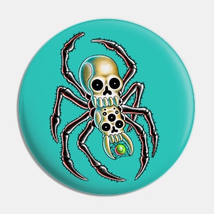 Spiderskull Pin