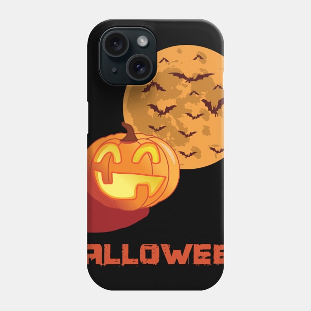 Funny Halloween Shirt Phone Case by bishoparts7