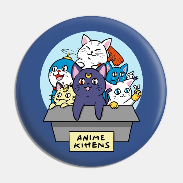 Anime Kittens Pin by Andriu