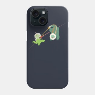 Space Dino - BATTLE Phone Case