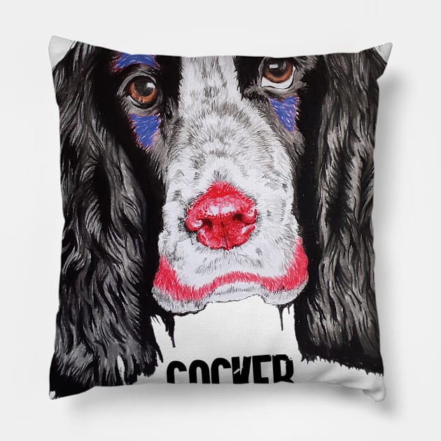 cocker Pillow by RedSheep