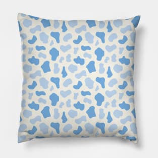 Blue Animal Pattern Pillow