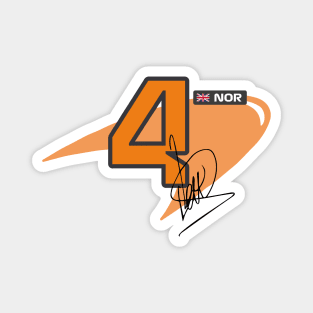 Formula 1 - Lando Norris Number. Magnet