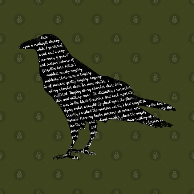 Edgar Allan Poe The Raven Nevermore Gift by grendelfly73