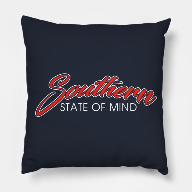 Southern State of Mind 2 Pillow by 316CreativeGroup