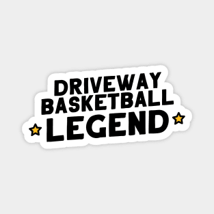 Driveway Basketball Legend Magnet