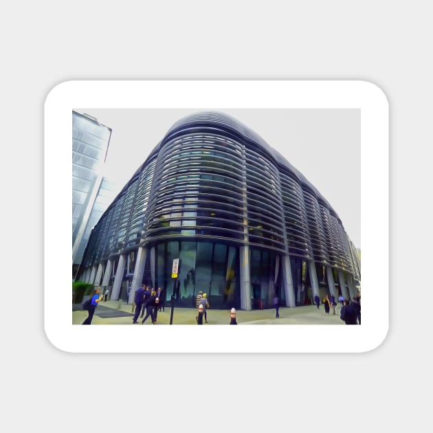 The Walbrook Building Magnet by PictureNZ