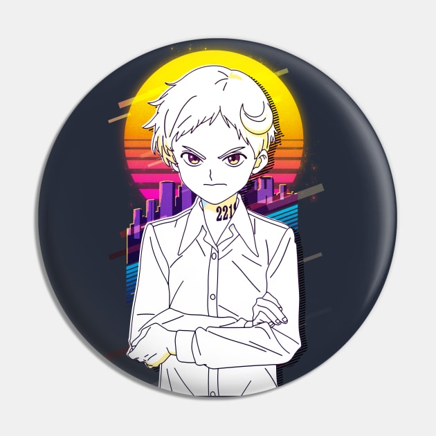 The Promised Neverland Norman Pin by 80sRetro