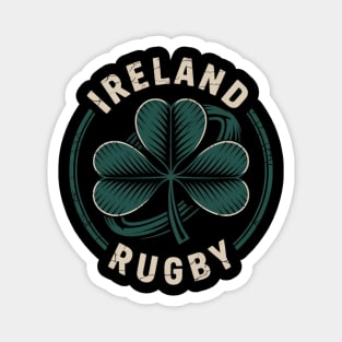 Ireland Rugby jersey Irish Rugby Shamrock Magnet