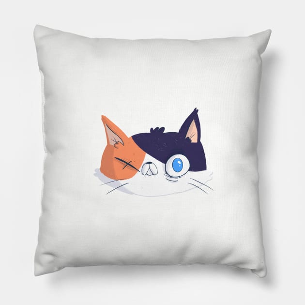 CatSteven Pillow by Peanuttiedesign
