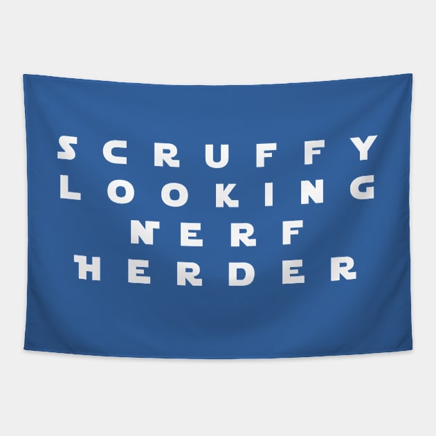 Who's Scruffy Lookin'? Tapestry by JurassicArt